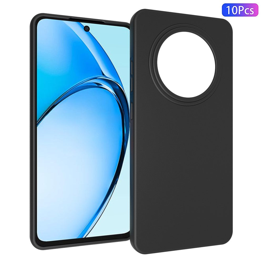 10 st/förpackning för Oppo Reno12 F 5G-skal Anti-fingeravtrycksskyddat TPU-mobilskal