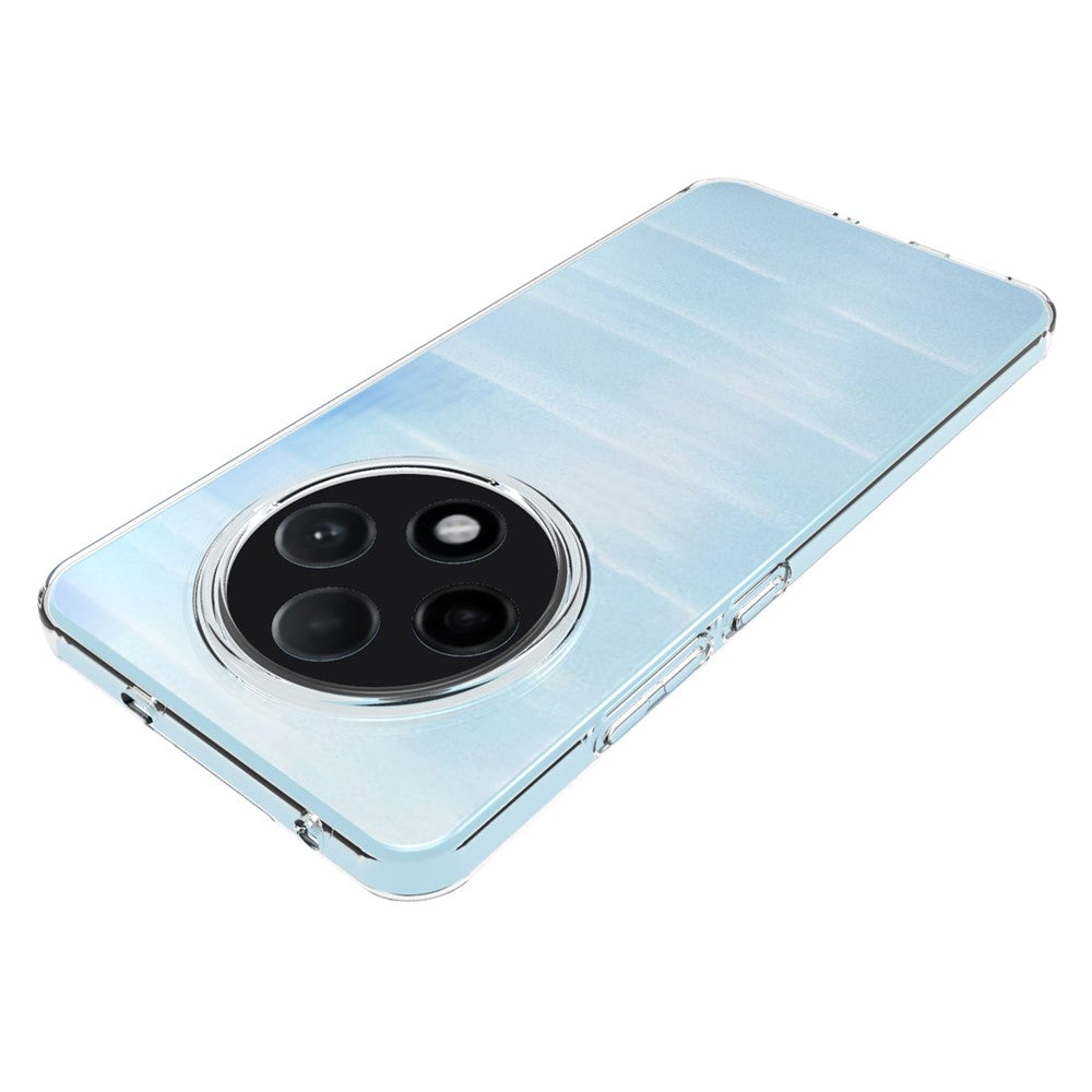 10 st/förpackning för Oppo Reno12 F 5G-skal mjukt TPU transparent anti-vattenstämpel-skal