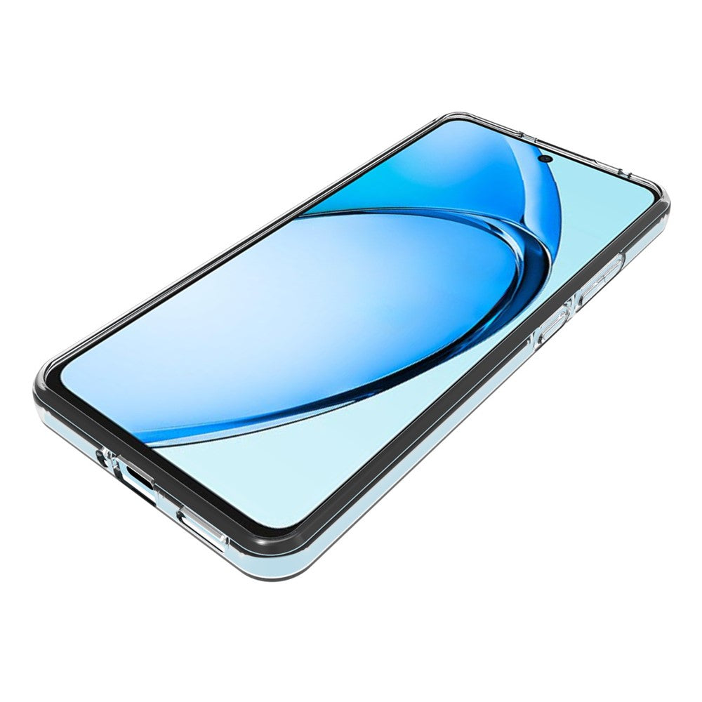 10 st/förpackning för Oppo Reno12 F 5G-skal mjukt TPU transparent anti-vattenstämpel-skal
