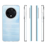 10 st/förpackning för Oppo Reno12 F 5G-skal mjukt TPU transparent anti-vattenstämpel-skal