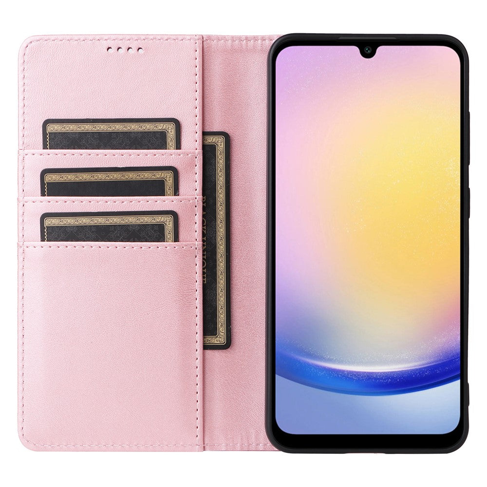 Samsung Galaxy A25 5G (Global) (161,0 x 76,5 x 8,3 mm) Läderfodral mobilfodral