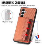 For Samsung Galaxy A05s 4G Case Card Slots Leather Coated PC+TPU Phone Cover