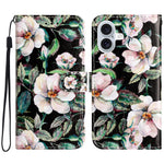 For iPhone 16 Wallet Case Pattern Print Design Flip Leather Phone Cover
