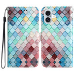 For iPhone 16 Wallet Case Pattern Print Design Flip Leather Phone Cover
