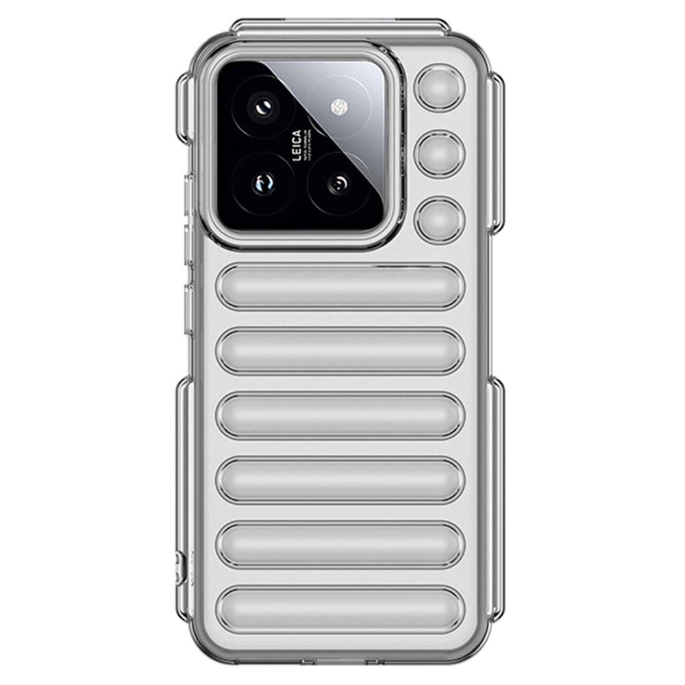 Capsule Series for Xiaomi 14 Case TPU Rugged Ribbed Protective Phone Cover