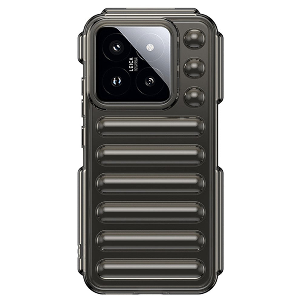 Capsule Series for Xiaomi 14 Case TPU Rugged Ribbed Protective Phone Cover