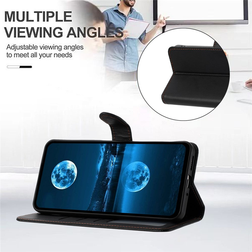 For Xiaomi Redmi Note 13 Pro 4G / Poco M6 Pro 4G Case Leather Stand Wallet Phone Cover