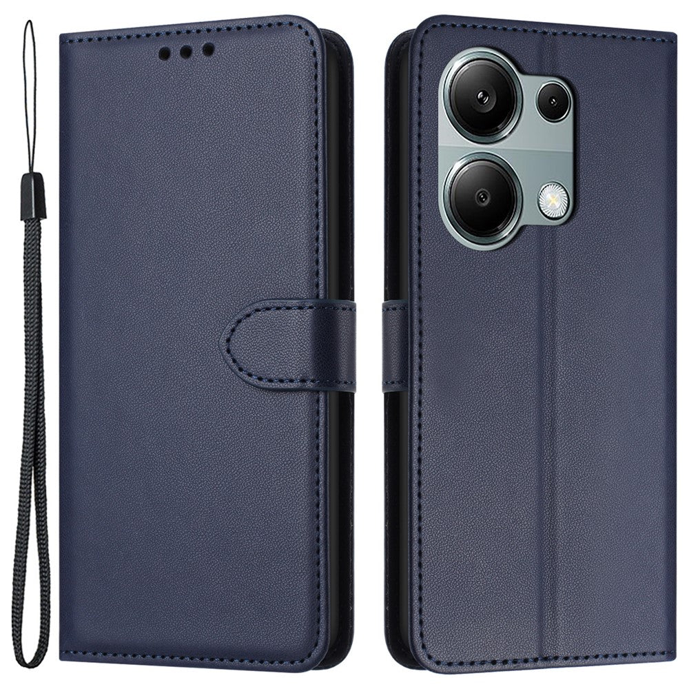 For Xiaomi Redmi Note 13 Pro 4G / Poco M6 Pro 4G Case Leather Stand Wallet Phone Cover