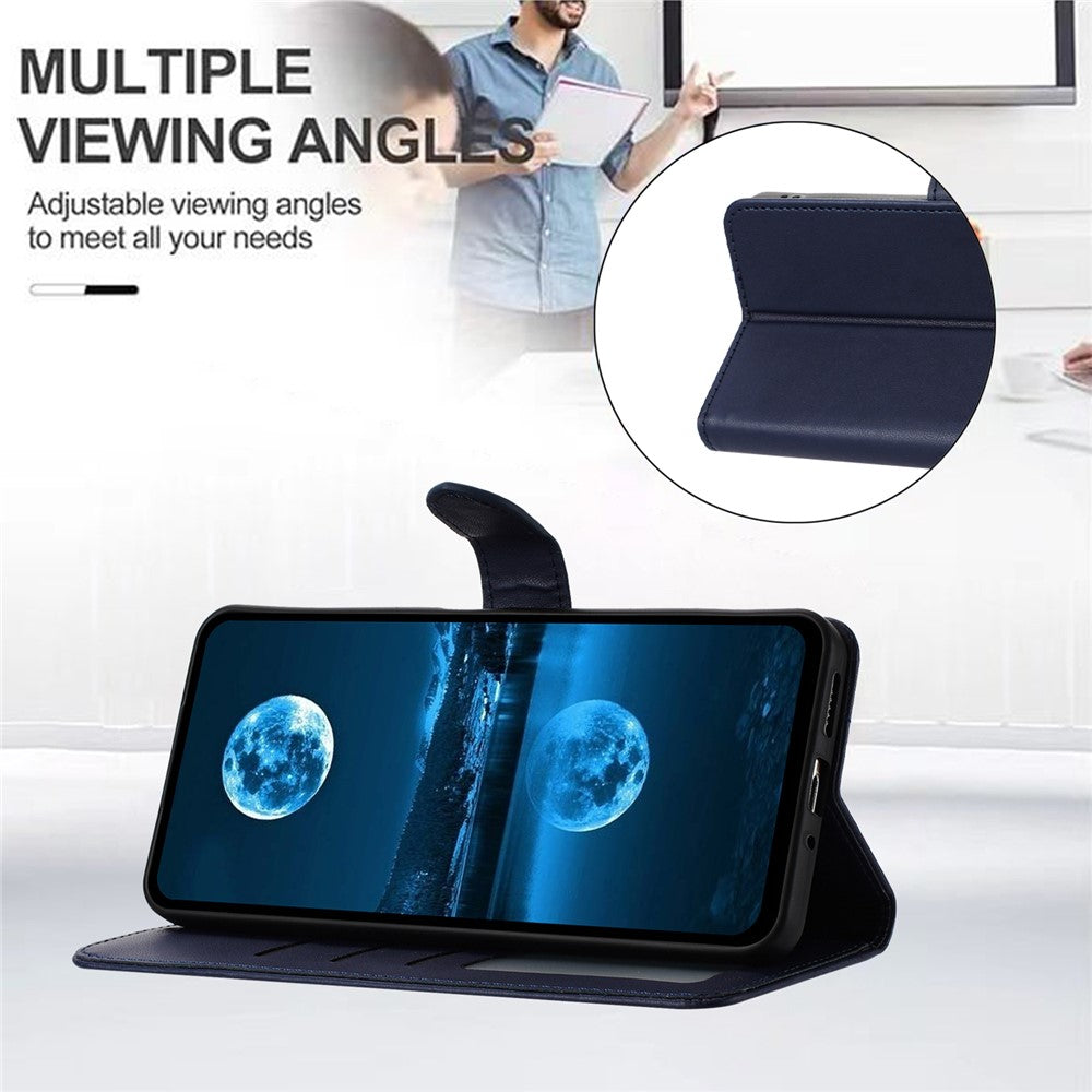 For Xiaomi Redmi Note 13 4G Leather Case Wallet Phone Cover with Stand