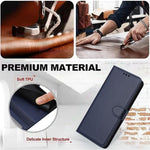 For Xiaomi Redmi Note 13 4G Leather Case Wallet Phone Cover with Stand