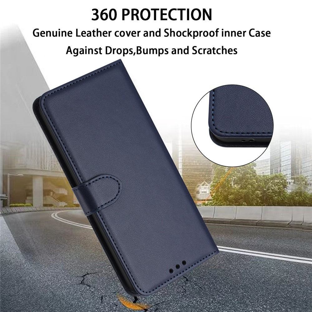 For Xiaomi Redmi Note 13 4G Leather Case Wallet Phone Cover with Stand