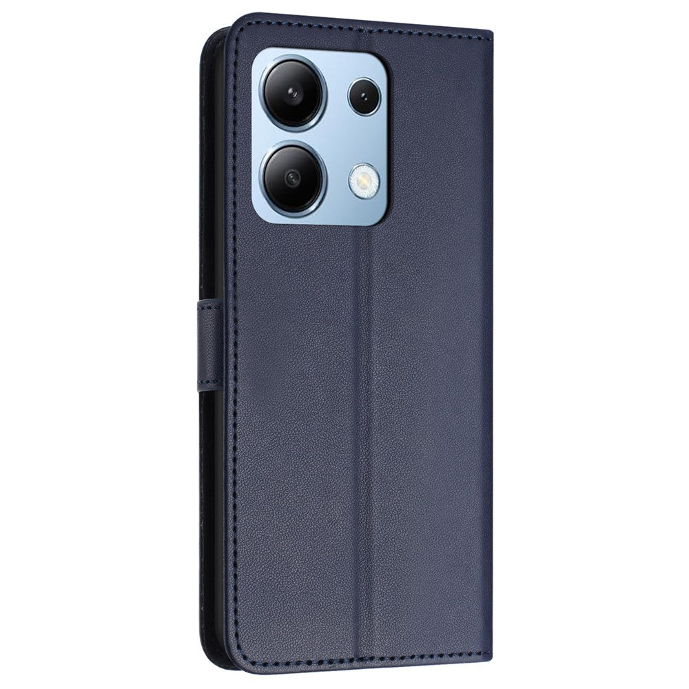 For Xiaomi Redmi Note 13 4G Leather Case Wallet Phone Cover with Stand