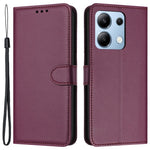 For Xiaomi Redmi Note 13 4G Leather Case Wallet Phone Cover with Stand