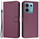 Xiaomi Redmi Note 13 Pro 5G / Poco X6 5G Plånboksfodral Läder Stativ mobilfodral
