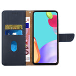 HT02 For Oppo Reno12 F 5G Case Genuine Cow Leather Nappa Texture Phone Cover