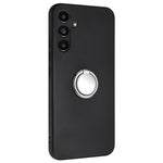 For Samsung Galaxy M35 5G Case Ring Kickstand Matte Soft TPU Phone Cover