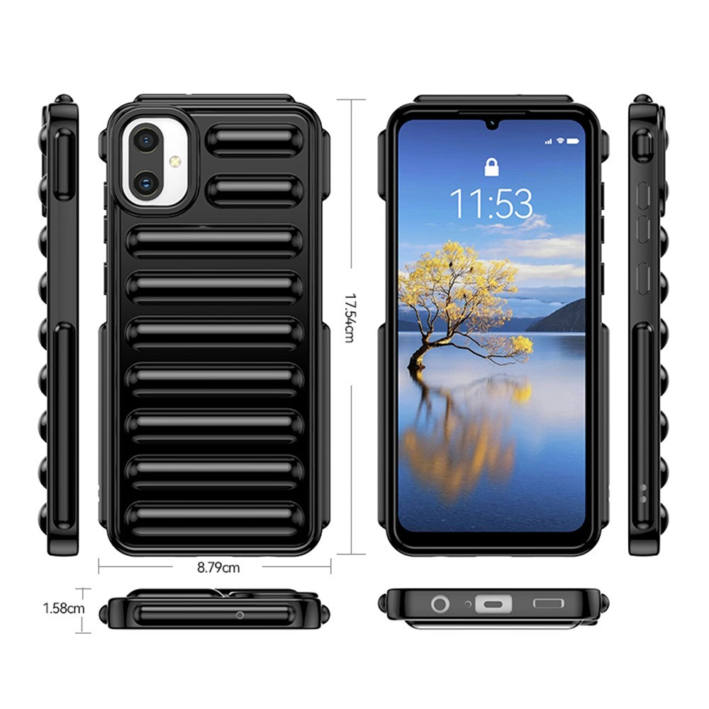 Capsule Series för Samsung Galaxy A05 4G-skal TPU-skydd mot fall – mobilmobilskal