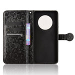 For Oppo Reno12 F 5G Wallet Phone Case Dot Pattern Imprint PU Leather Flip Cover