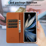 ABEEL til Samsung Galaxy Z Fold6 5G telefoncover RFID-blokerende læder flipcover