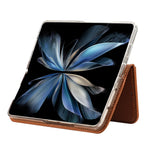 ABEEL til Samsung Galaxy Z Fold6 5G telefoncover RFID-blokerende læder flipcover