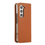 ABEEL For Samsung Galaxy Z Fold5 5G Stand Case RFID Blocking Leather Phone Cover