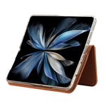 ABEEL For Samsung Galaxy Z Fold5 5G Stand Case RFID Blocking Leather Phone Cover