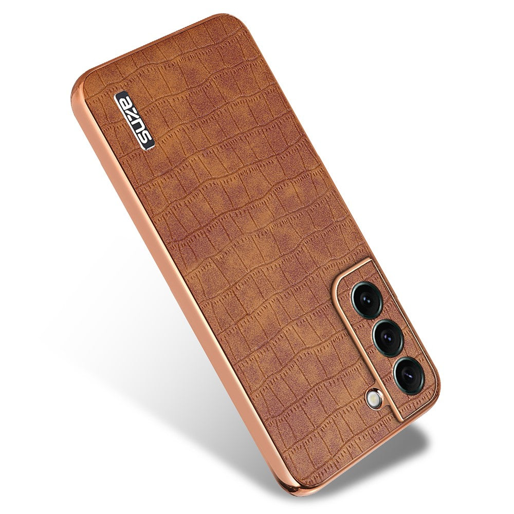AZNS For Samsung Galaxy S22 5G Case PU+TPU Shockproof Phone Cover