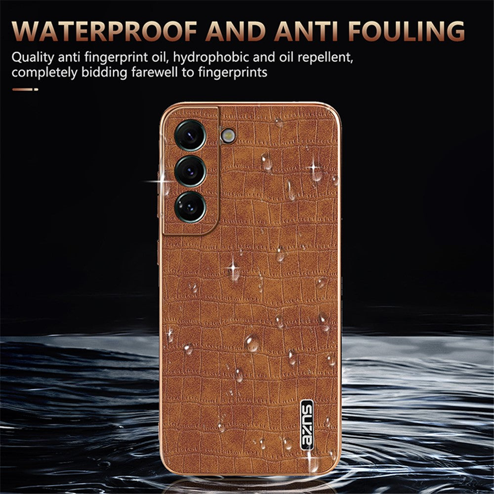 AZNS For Samsung Galaxy S22 5G Case PU+TPU Shockproof Phone Cover