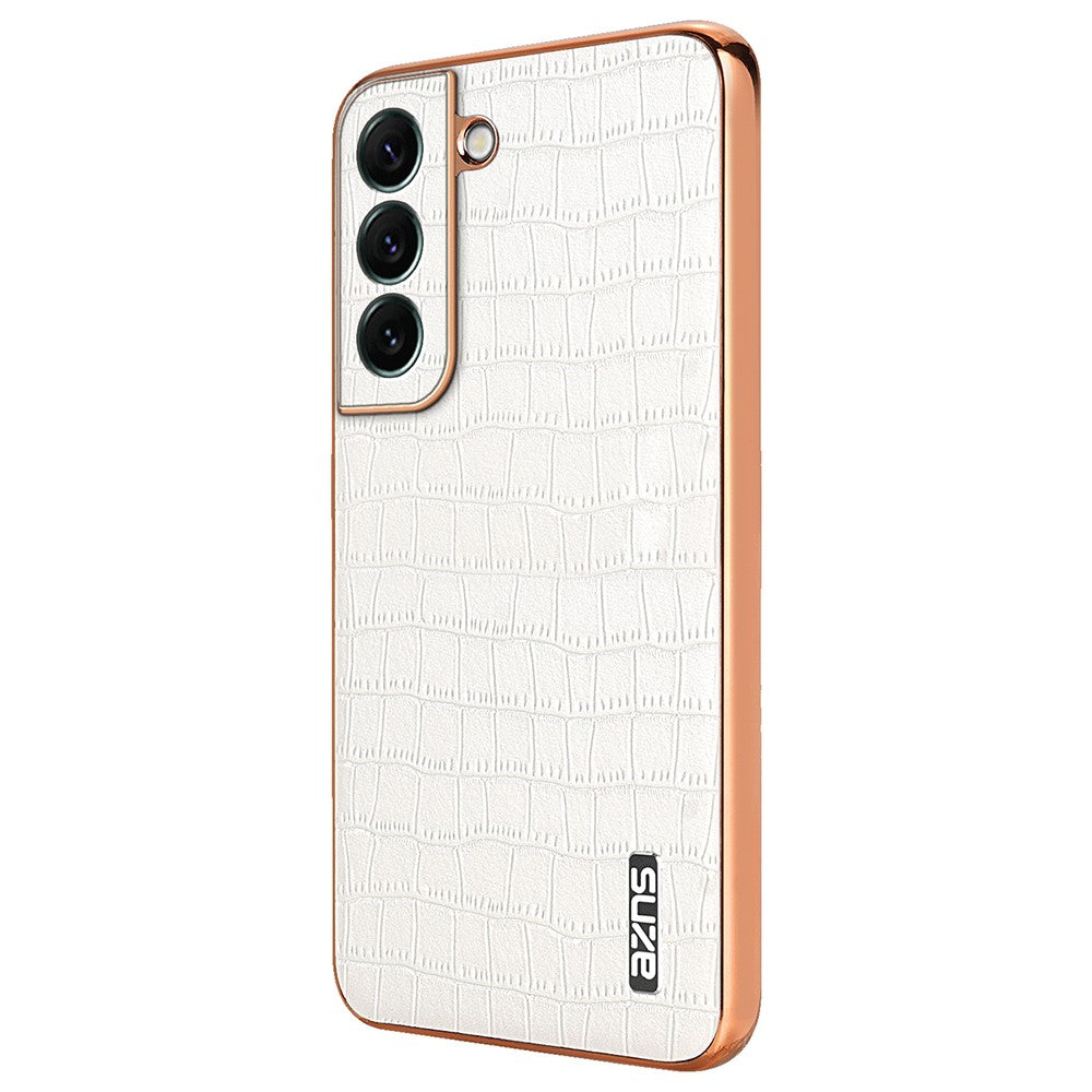 AZNS For Samsung Galaxy S22 5G Case PU+TPU Shockproof Phone Cover