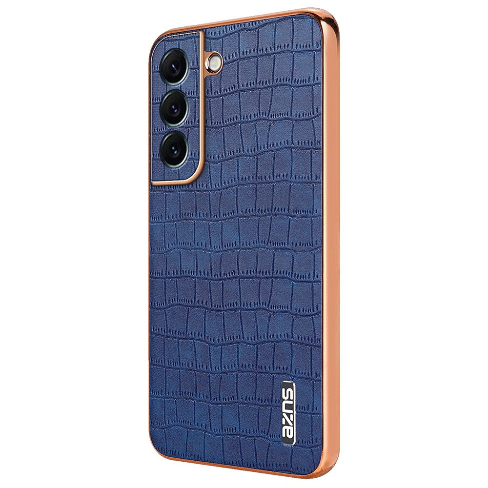AZNS For Samsung Galaxy S22 5G Case PU+TPU Shockproof Phone Cover