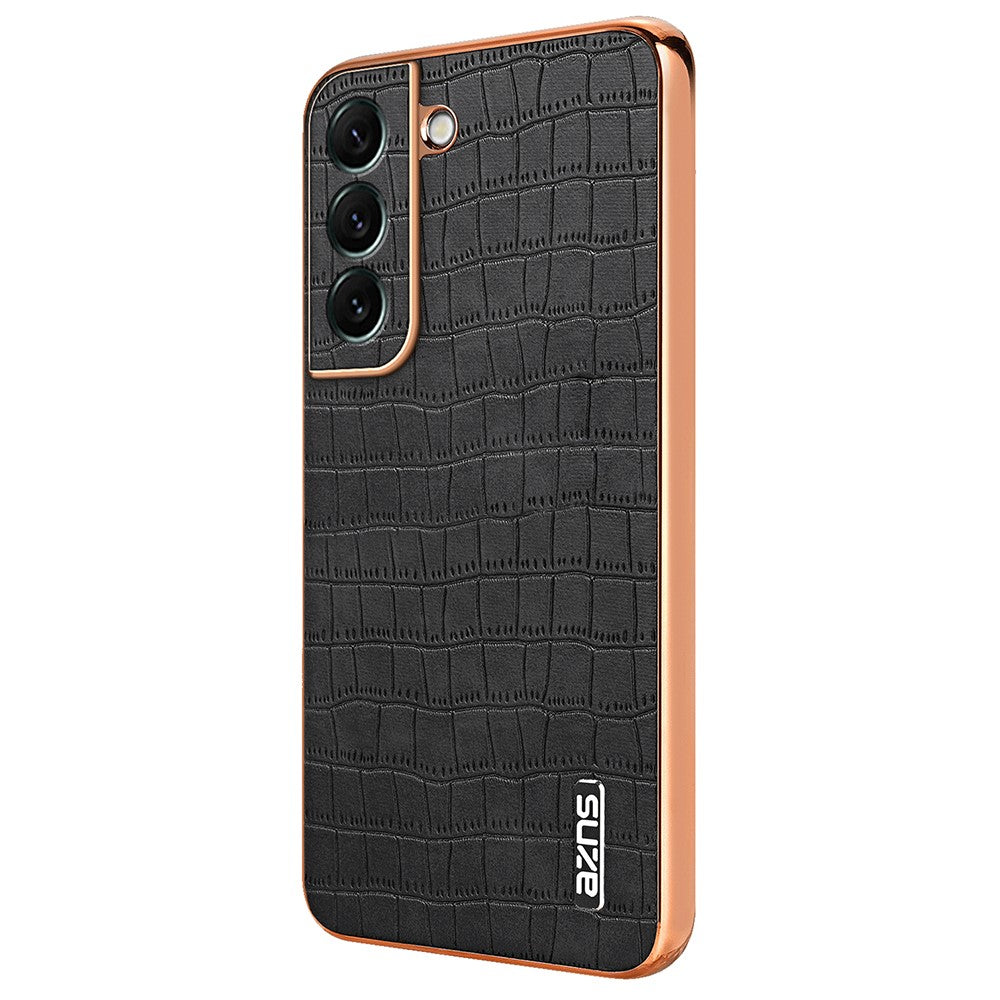 AZNS For Samsung Galaxy S22 5G Case PU+TPU Shockproof Phone Cover