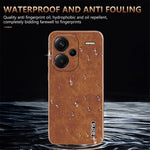 AZNS For Xiaomi Redmi Note 13 Pro+ 5G Electroplating Case Textured PU+TPU Phone Cover