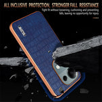 AZNS For Xiaomi Redmi Note 13 Pro 4G / Poco M6 Pro 4G Case Shockproof PU+TPU Electroplated Phone Cover