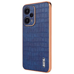 AZNS För Xiaomi Redmi Note 12 Turbo / Poco F5 5G Skal Galvaniserad PU+TPU mobilskal