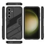 Til Samsung Galaxy S24 FE Etui Støttefod Hybrid Hård PC Blød TPU Telefoncover
