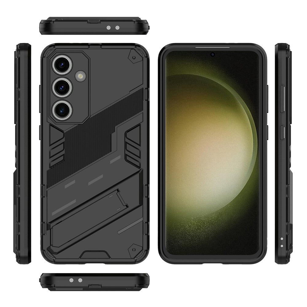 For Samsung Galaxy S24 FE Case Kickstand Hybrid Hard PC Soft TPU Phone Cover