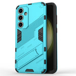 Til Samsung Galaxy S24 FE Etui Støttefod Hybrid Hård PC Blød TPU Telefoncover