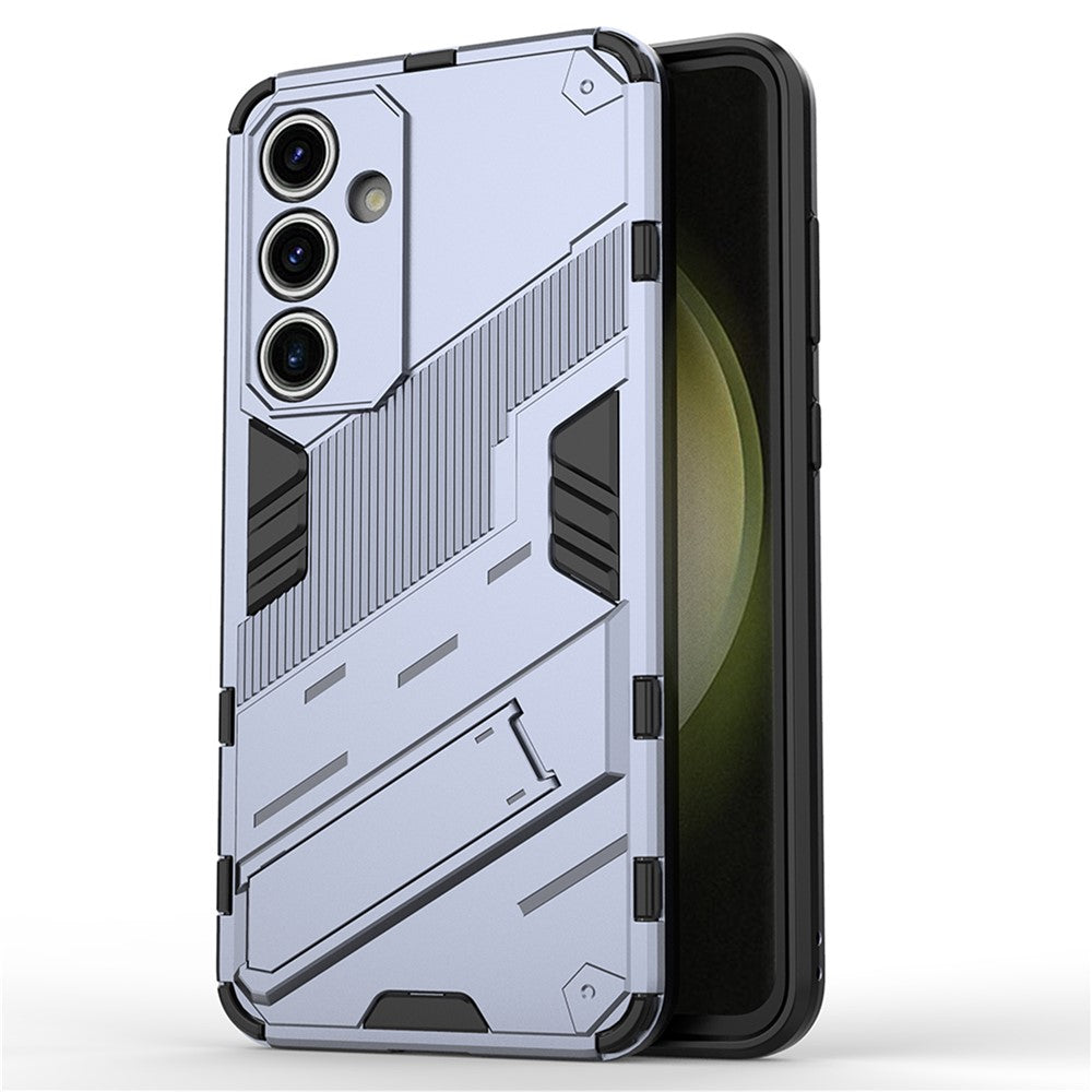 Til Samsung Galaxy S24 FE Etui Støttefod Hybrid Hård PC Blød TPU Telefoncover