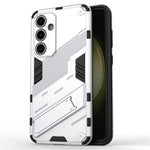 Til Samsung Galaxy S24 FE Etui Støttefod Hybrid Hård PC Blød TPU Telefoncover