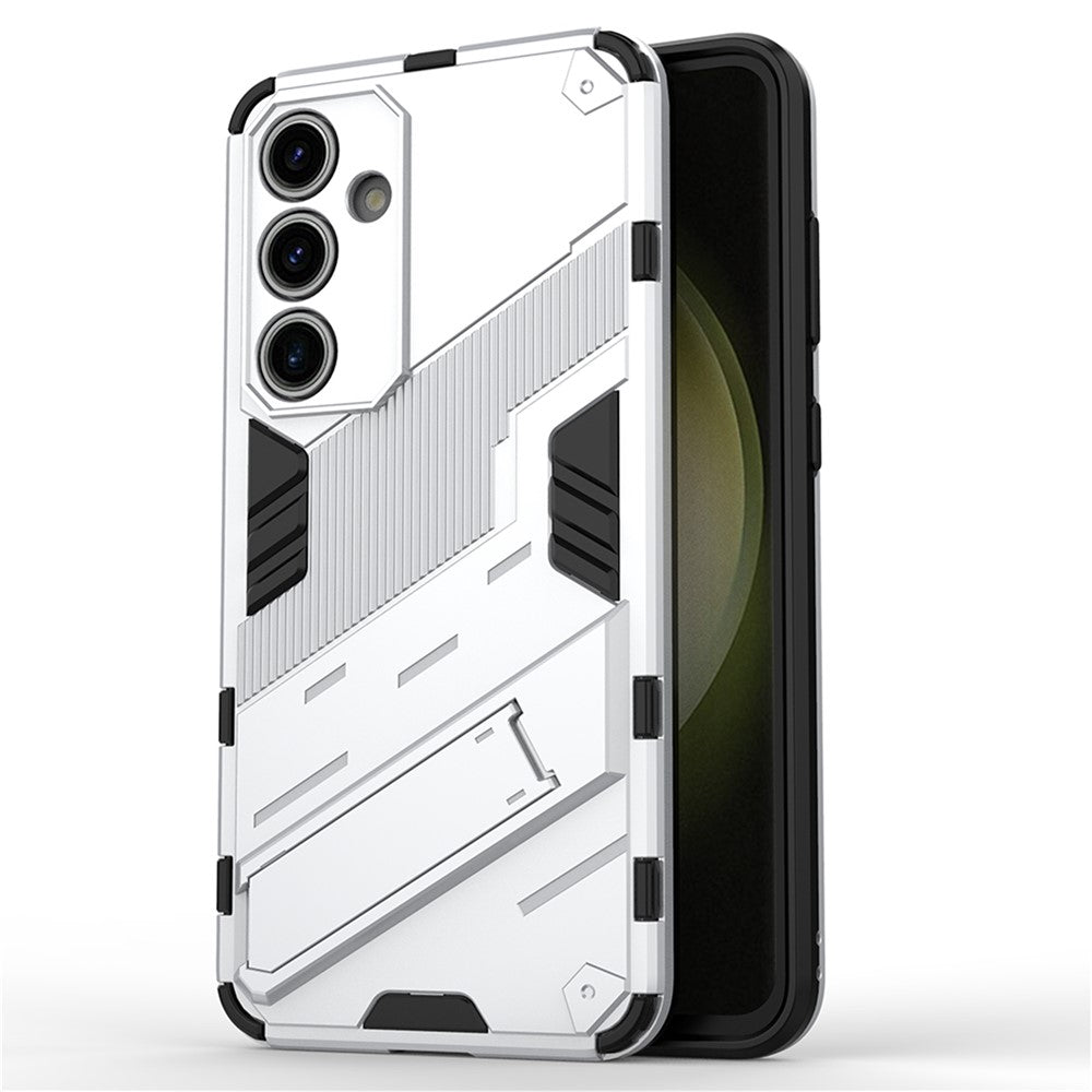 Til Samsung Galaxy S24 FE Etui Støttefod Hybrid Hård PC Blød TPU Telefoncover
