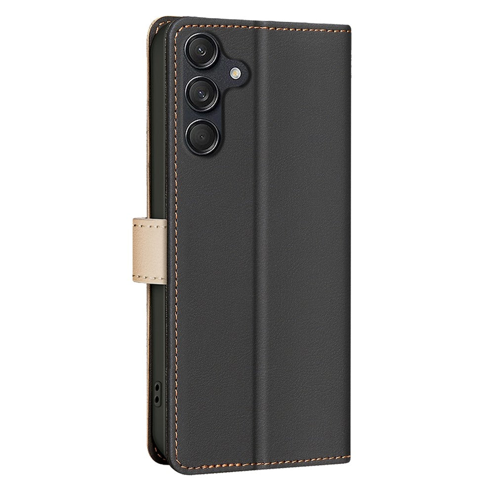 BINFEN COLOR BF33 For Samsung Galaxy S25 / S24 Case RFID Blocking Leather Wallet Phone Cover