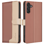 BINFEN COLOR BF33 For Samsung Galaxy S25 / S24 Case RFID Blocking Leather Wallet Phone Cover