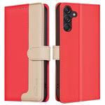 BINFEN COLOR BF33 For Samsung Galaxy S25 / S24 Case RFID Blocking Leather Wallet Phone Cover