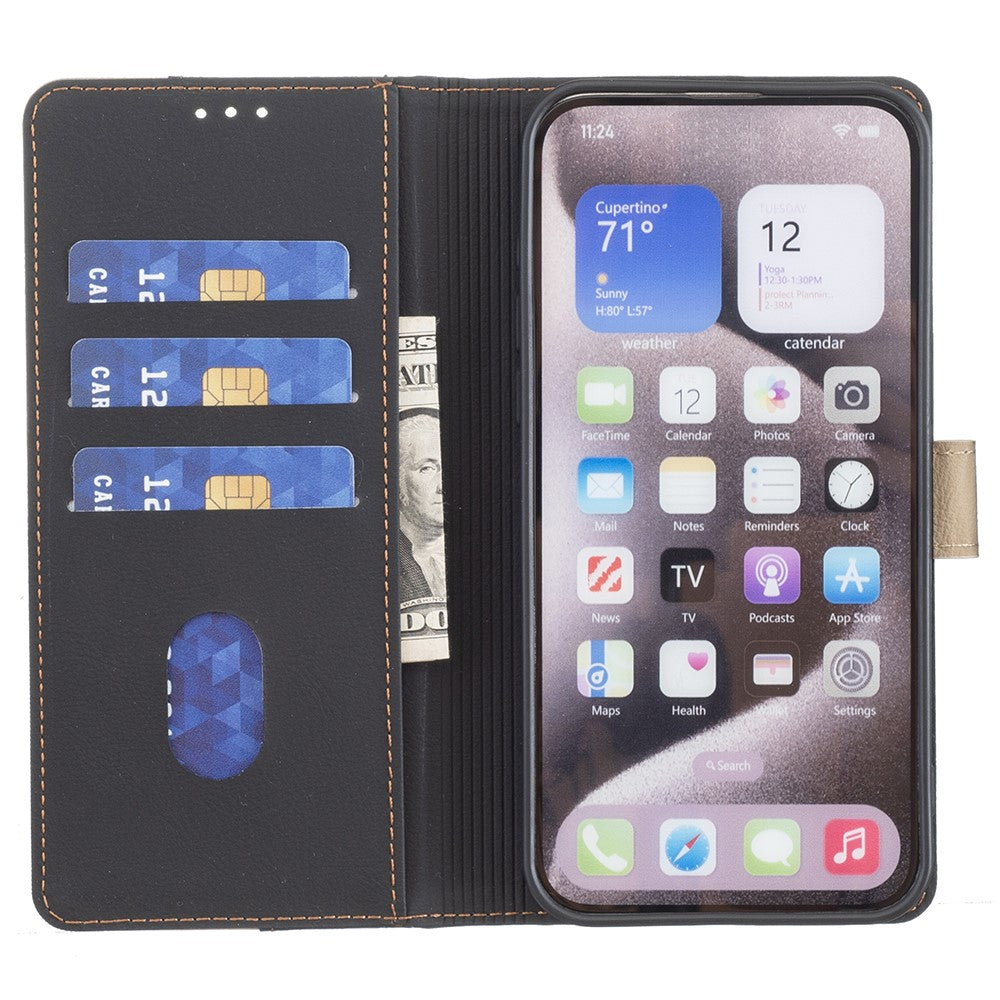 BINFEN COLOR BF33 For Oppo A60 4G Case RFID Blocking Leather Phone Cover Wallet Stand