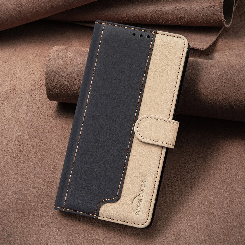 BINFEN COLOR BF33 For Oppo A60 4G Case RFID Blocking Leather Phone Cover Wallet Stand