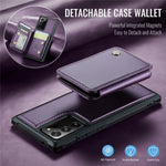 JEEHOOD J05 til Samsung Galaxy Note20 Ultra / Note20 Ultra 5G Etui Læder Mobilcover med Aftagelig Magnetisk Korttaske