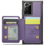 JEEHOOD J05 til Samsung Galaxy Note20 Ultra / Note20 Ultra 5G Etui Læder Mobilcover med Aftagelig Magnetisk Korttaske
