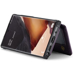 JEEHOOD J05 til Samsung Galaxy Note20 Ultra / Note20 Ultra 5G Etui Læder Mobilcover med Aftagelig Magnetisk Korttaske