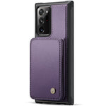 JEEHOOD J05 til Samsung Galaxy Note20 Ultra / Note20 Ultra 5G Etui Læder Mobilcover med Aftagelig Magnetisk Korttaske