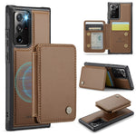JEEHOOD J05 til Samsung Galaxy Note20 Ultra / Note20 Ultra 5G Etui Læder Mobilcover med Aftagelig Magnetisk Korttaske